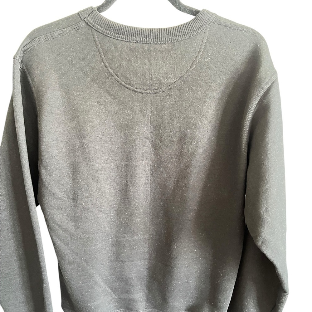 Champion black and green camo logo sweatshirt. - Picture 2 of 4